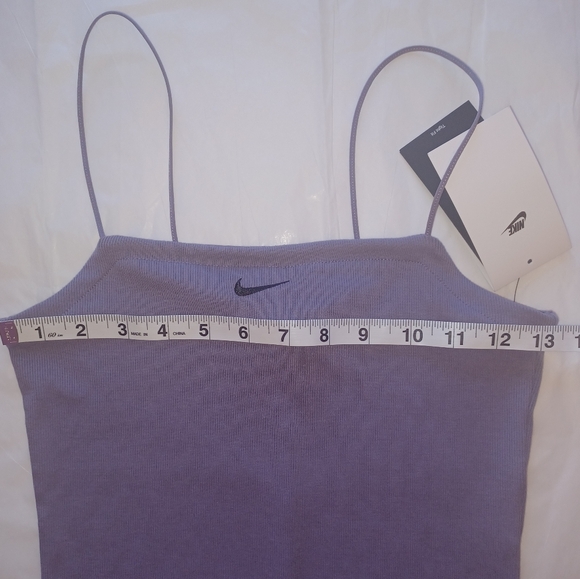 Nike Chill Knit Ribbed Minidress, Lavender/Black Nike x Nordstrom - Picture 8 of 12